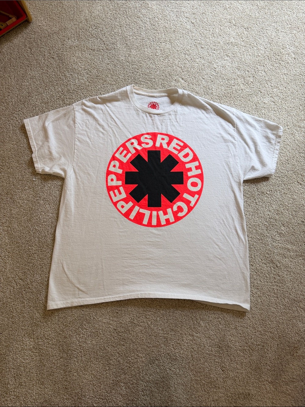 Red Hot Chili Peppers 2022-2023 World Tour - Official White Logo Tee